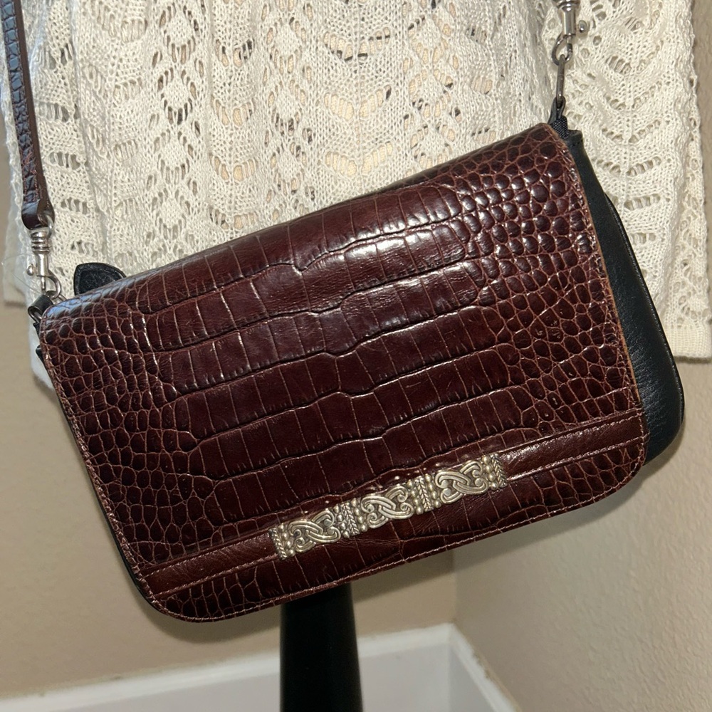 Black and Brown Brighton Crossbody